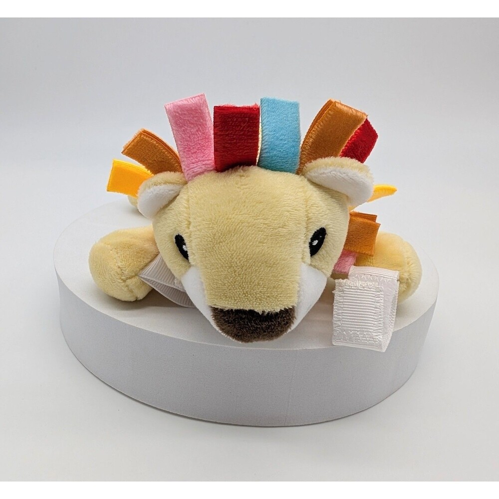 Dr. Brown's Baby Plush Lion Pacifier & Teether Holder 6.25"